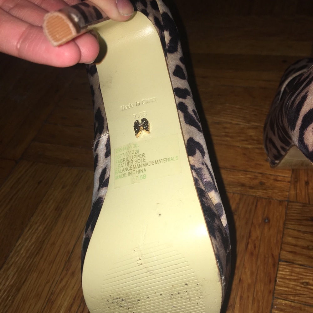 Cheetah High Heels